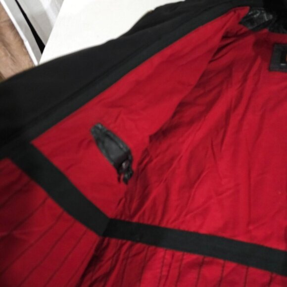 Wilsons Leather Cafe Racer Motorcycle Jacket With Removable Hood Mens L - Picture 5 of 11